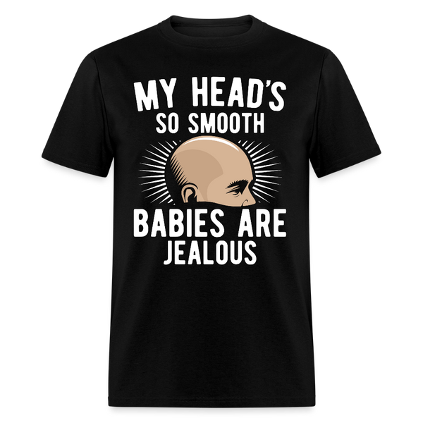 My Head’s So Smooth T Shirt - black