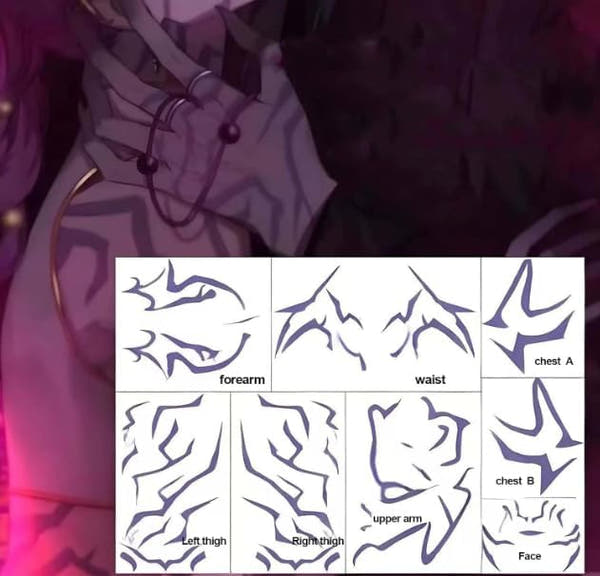 Vibrant Purple Tattoo Expressions™
