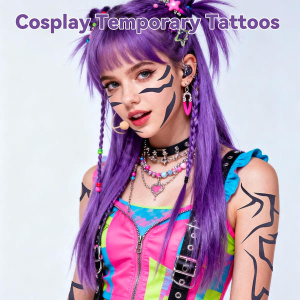 Vibrant Purple Tattoo Expressions™